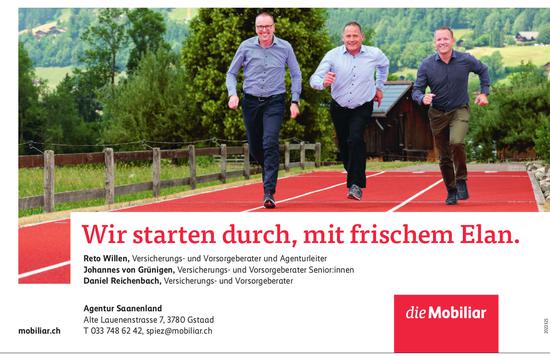 Versicherungs- und Vorsorgeberater, die Mobiliar, Gstaad, Gesucht