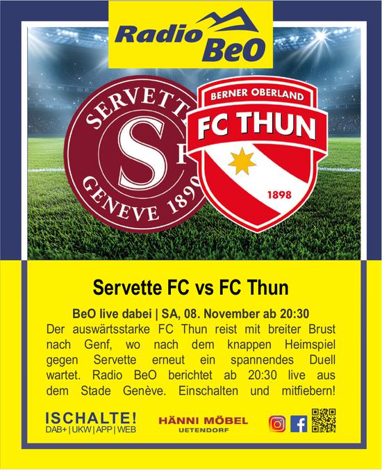 Heimspiel, 8. November, Genève