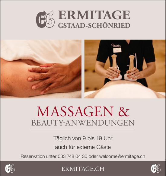 ERMITAGE, Gstaad - MASSAGEN & BEAUTY-ANWENDUNGEN