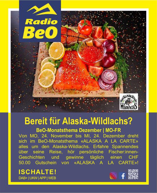 RadioBeO, Bereit für Alaska-Wildlachs?