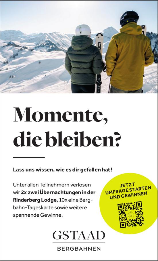 Gstaad Bergbahnen, Momente, die bleiben?