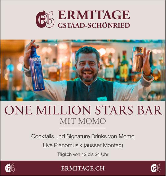 ERMITAGE GSTAAD-SCHÖNRIED, ONE MILLION STARS BAR MIT MOMO