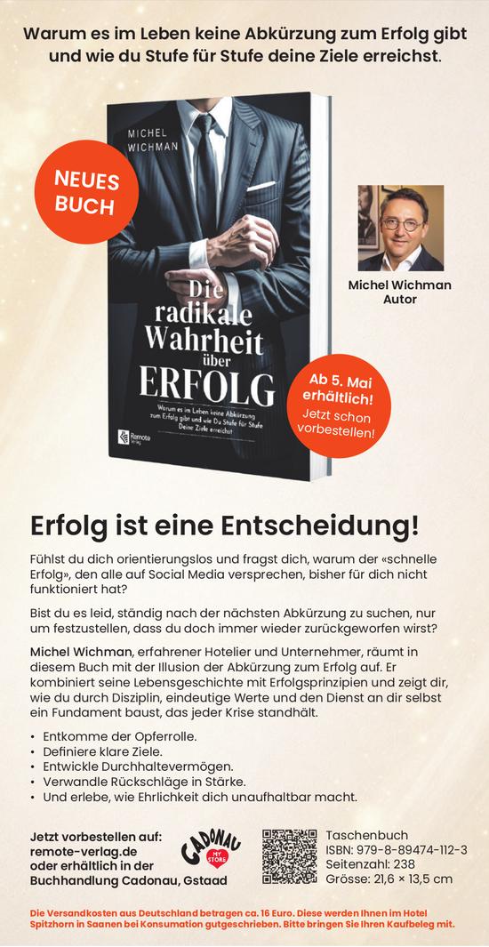 Remote Verlag, Erfolg ist eine Entscheidung!