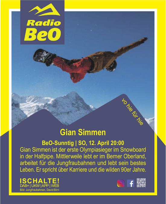 Radio BeO, Gian Simmen