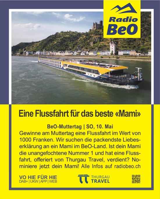 Radio BeO, Eine Flussfahrt für das beste «Mami»