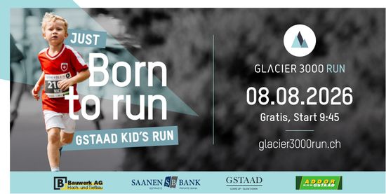 GSTAAD KID'S RUN, 8. August