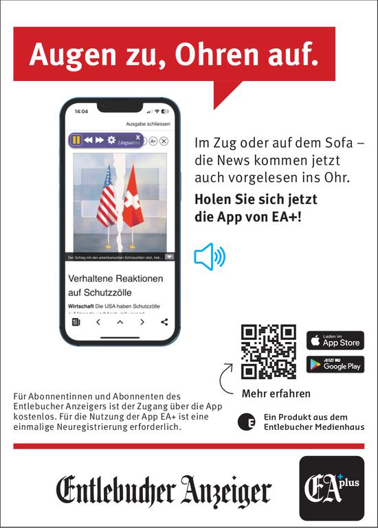 Entlebucher Anzeiger, Ins - Hol dir die App von EA+!