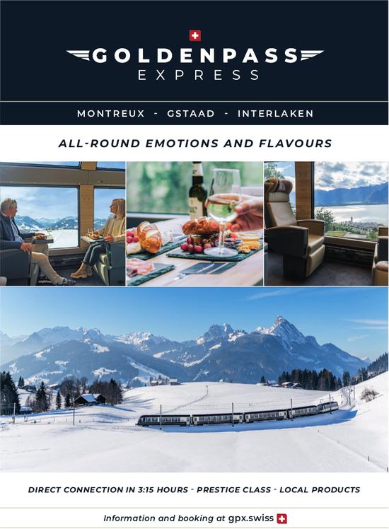 Goldenpass Express - All-Round Emotions and Flavours