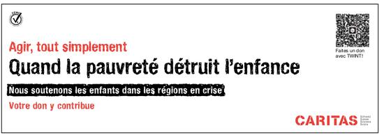 CARITAS, Quand la pauvreté détruit l’enfance