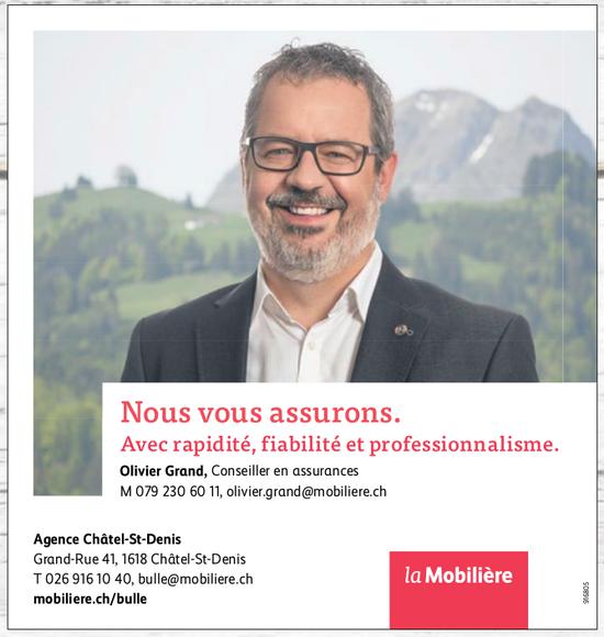 La Mobilière, Châtel-St-Denis, Nous vous assurons avec rapidité fiabilité et professionnalisme