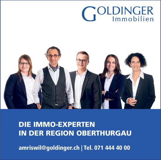 Goldinger Immobilien, Die Immo-Experten In Der Region Oberthurgau