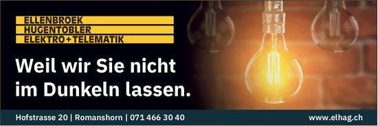 Ellenbroek Hugentobler AG, Romanshorn - Weil wir Sie nicht im Dunkeln lassen.