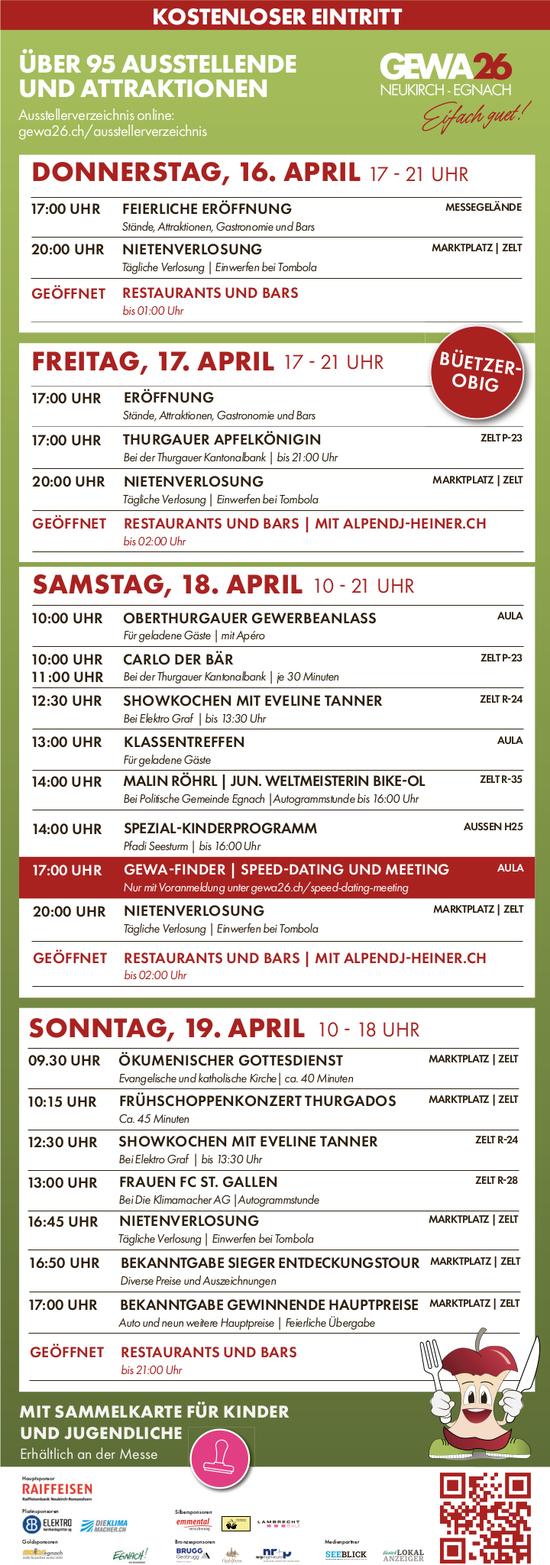 GEWA26 Neukirch-Egnach, 16. - 19. April