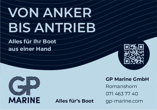 GP Marine GmbH, Romanshorn - VON ANKER BIS ANTRIEB