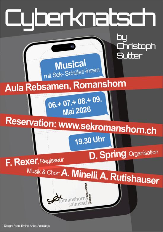 Cyberknatsch by Christoph Sutter, 6. - 9. Mai, Aula Rebsamen, Romanshorn