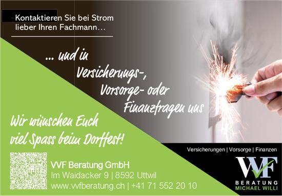 VVF Beratung GmbH, Uttwil - Kontaktieren Sie bei Strom lieber Ihren Fachmann…