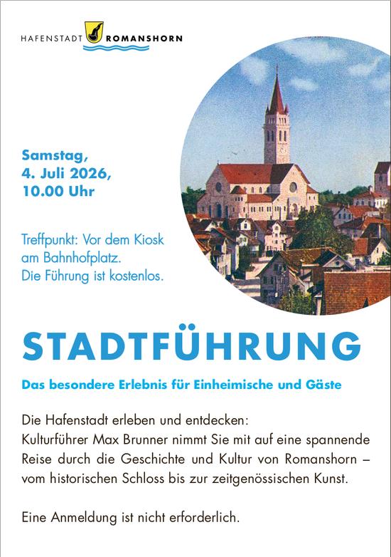 STADTFÜHRUNG, 4. Juli