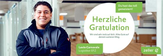 zeller, Herzliche Gratulation