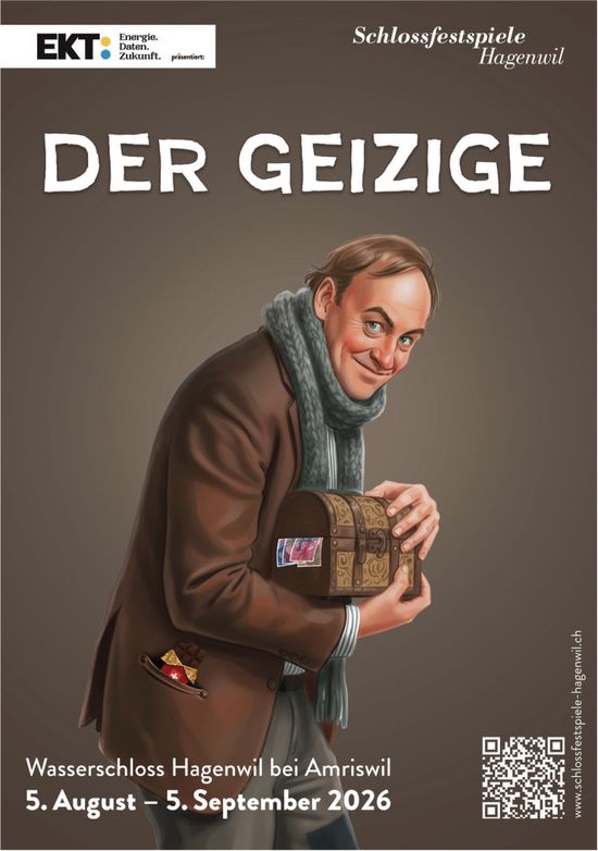 DER GEIZIGE, 5. August - 5. September, Wasserschloss Hagenwil bei Amriswil