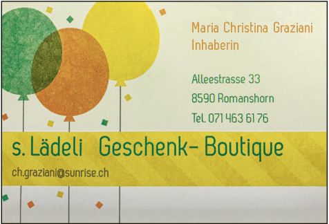 S. Lädeli, Romanshorn - Geschenk-Boutique
