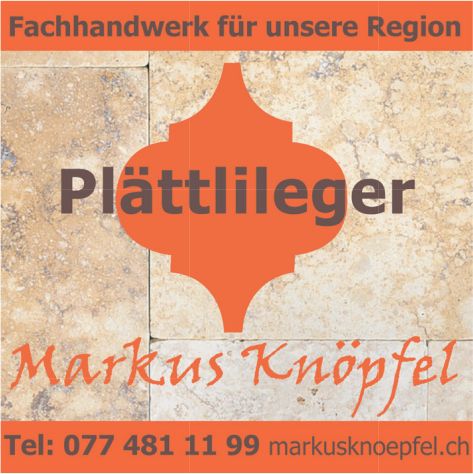 Markus Knöpfel, Fachhandwerk für unsere Region