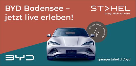 Stahel, BYD Bodensee – jetzt live erleben!