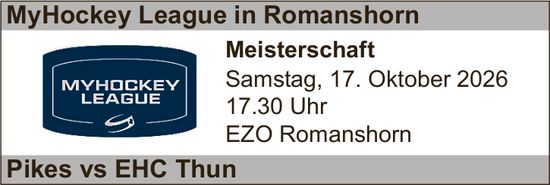 Pikes vs EHC Thun, 17. Oktober, EZO Romanshorn
