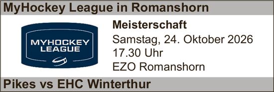 Pikes vs EHC Winterthur, 24. Oktober, EZO Romanshorn