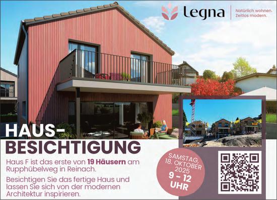 Besichtigung von Haus F, 18. Oktober, Reinach