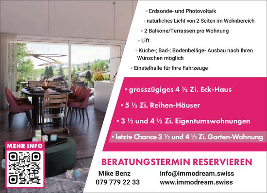 grosszügiges 4 ½ Zi. Eck-Haus, 4½ Zimmer-Wohnung