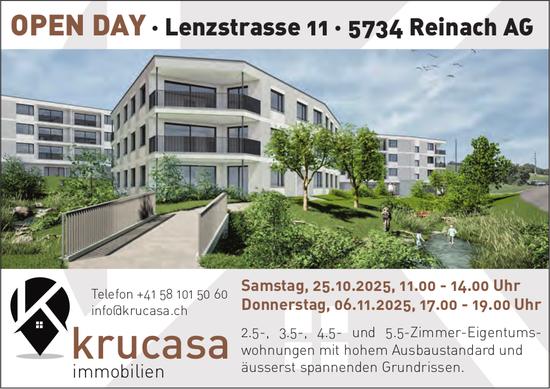 OPEN DAY, Reinach Ag, zu verkaufen