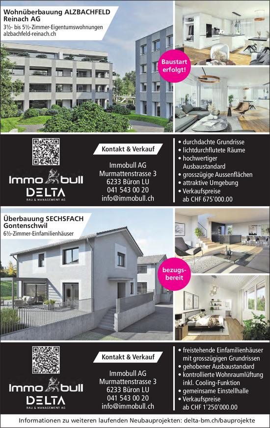 Überbauung SECHSFACH Gontenschwil, 6½-Zimmer-Einfamilienhäuser, Büron, zu verkaufen