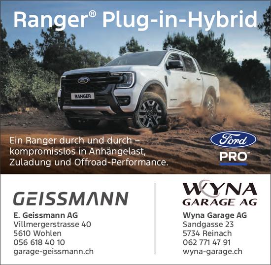 E Geissmann AG, Wohlen - Ranger® Plug-in-Hybrid