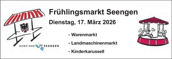 Frühlingsmarkt Seengen, 17. März