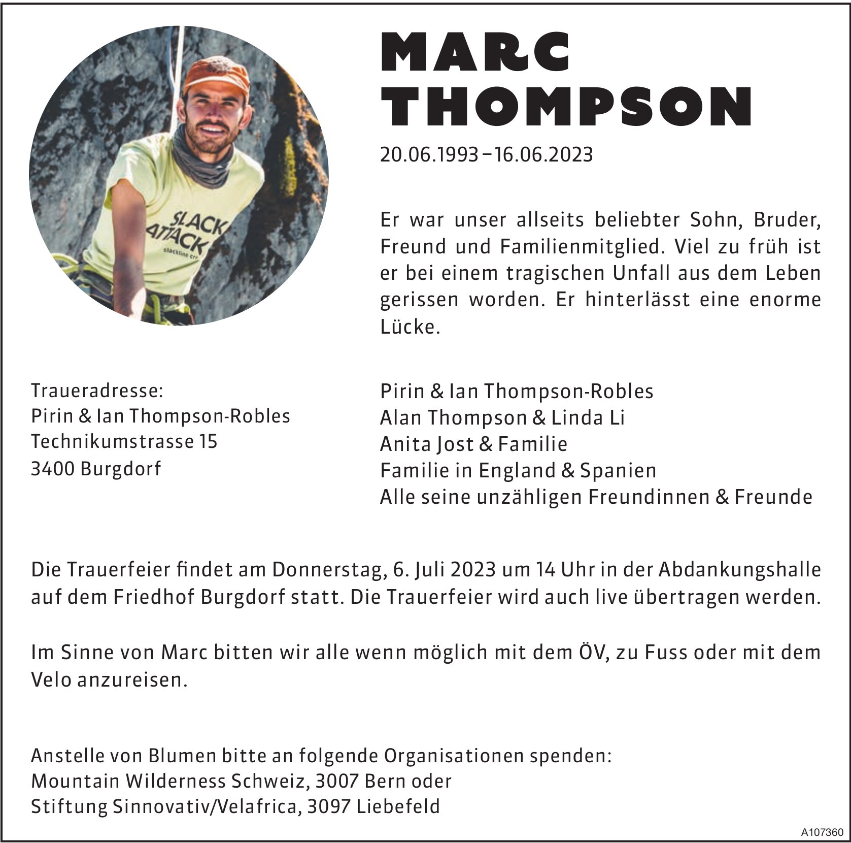 Marc Thompson, Juni 2023 / TA