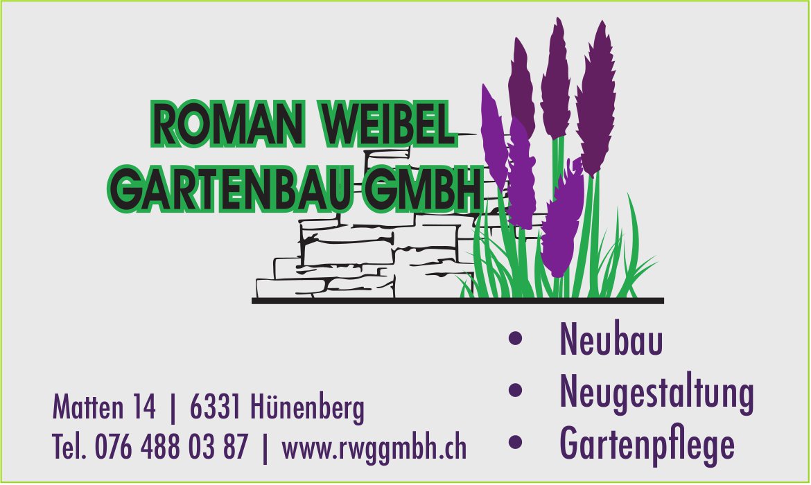 Romen Weibel Gartenbau Gmbh, Hünenberg