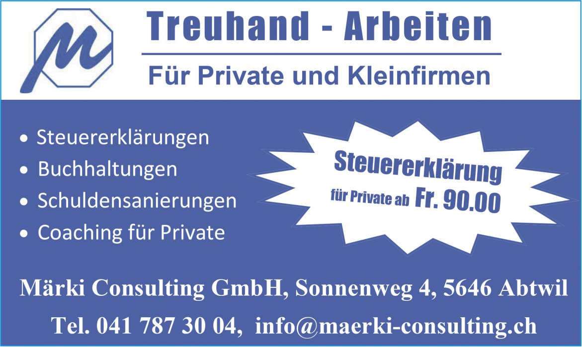 Märki Consulting GmbH, Abtwil