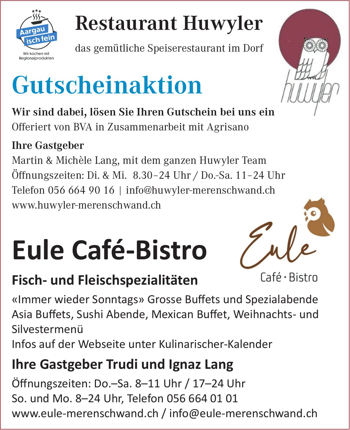 =, Restaurant, Eule Café-Bistro