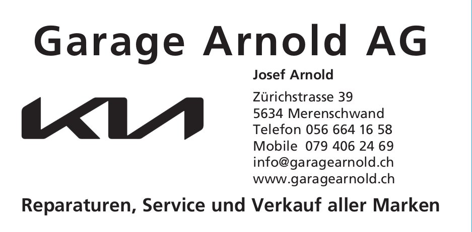Garage Arnold AG, Merenschwand