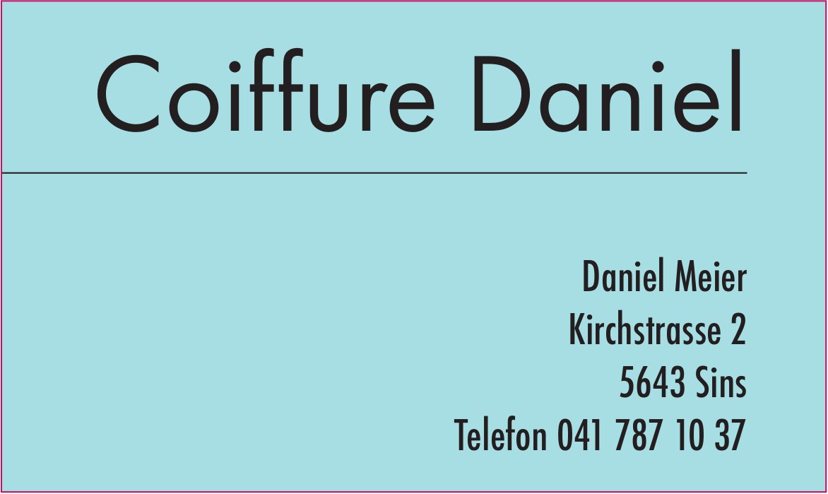 Coiffure Daniel, Sins