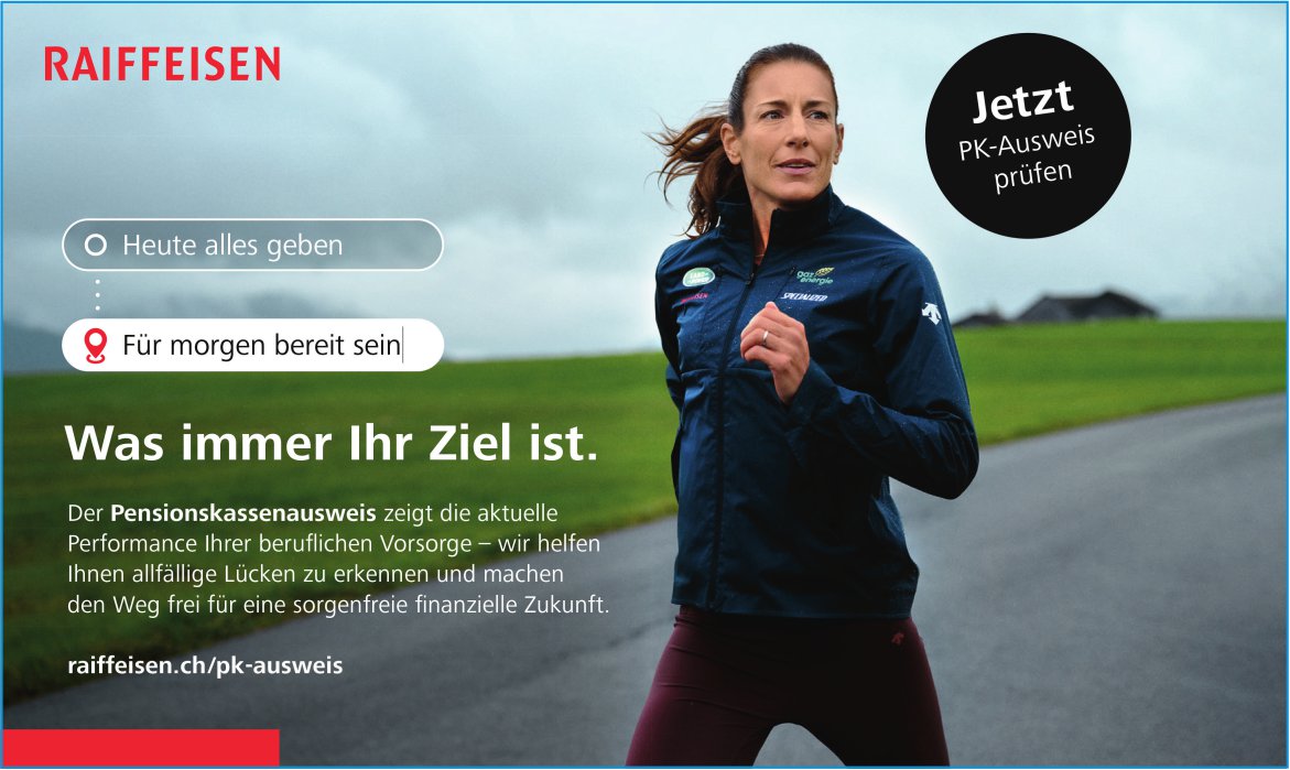 Raiffeisen, Was immer Ihr Ziel ist