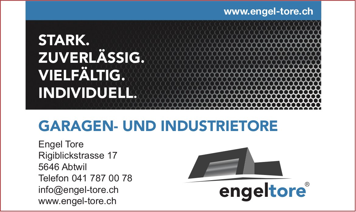 Engel Tore, Abtwil - Garagen- und Industrietore