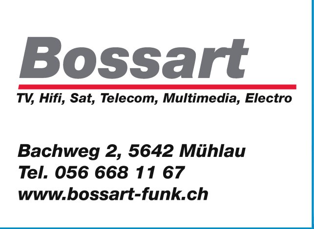Bosshart, Mühlau - TV, Hifi, Sat, Telecom, Multimedia, Electro