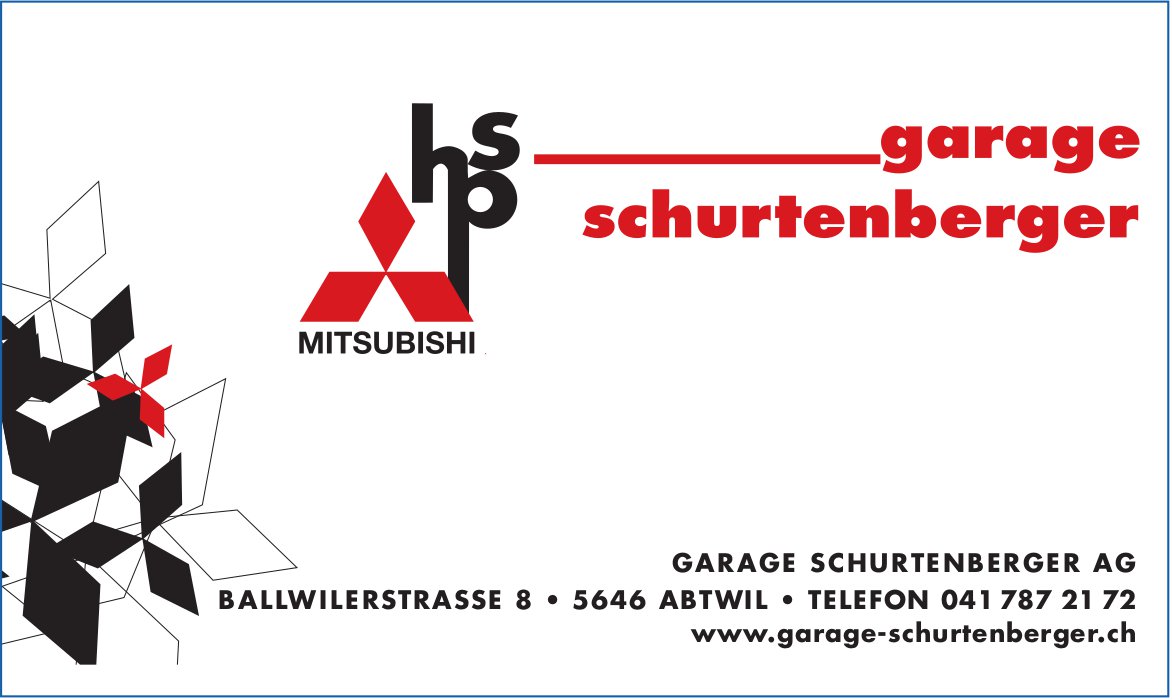 Garage Schurtenberger AG, Abtwil - Mitsubishi