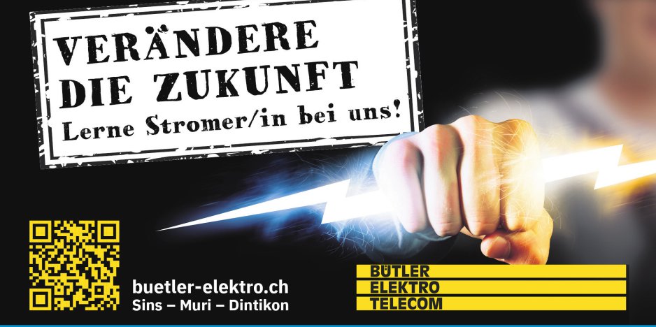 Bütler Elektro Telecom, Sins - Verändere die Zukunft, lerne Stromer/in bei uns