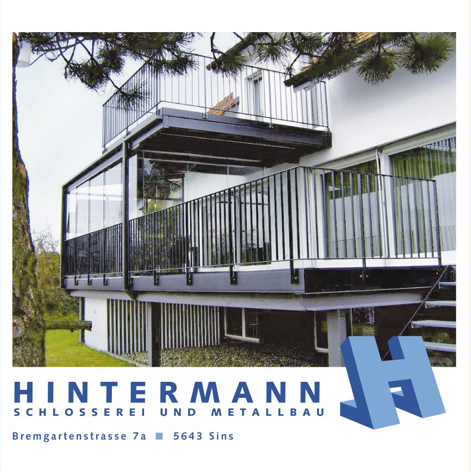 Hintermann, Sins - Schlosserei und Metallbau