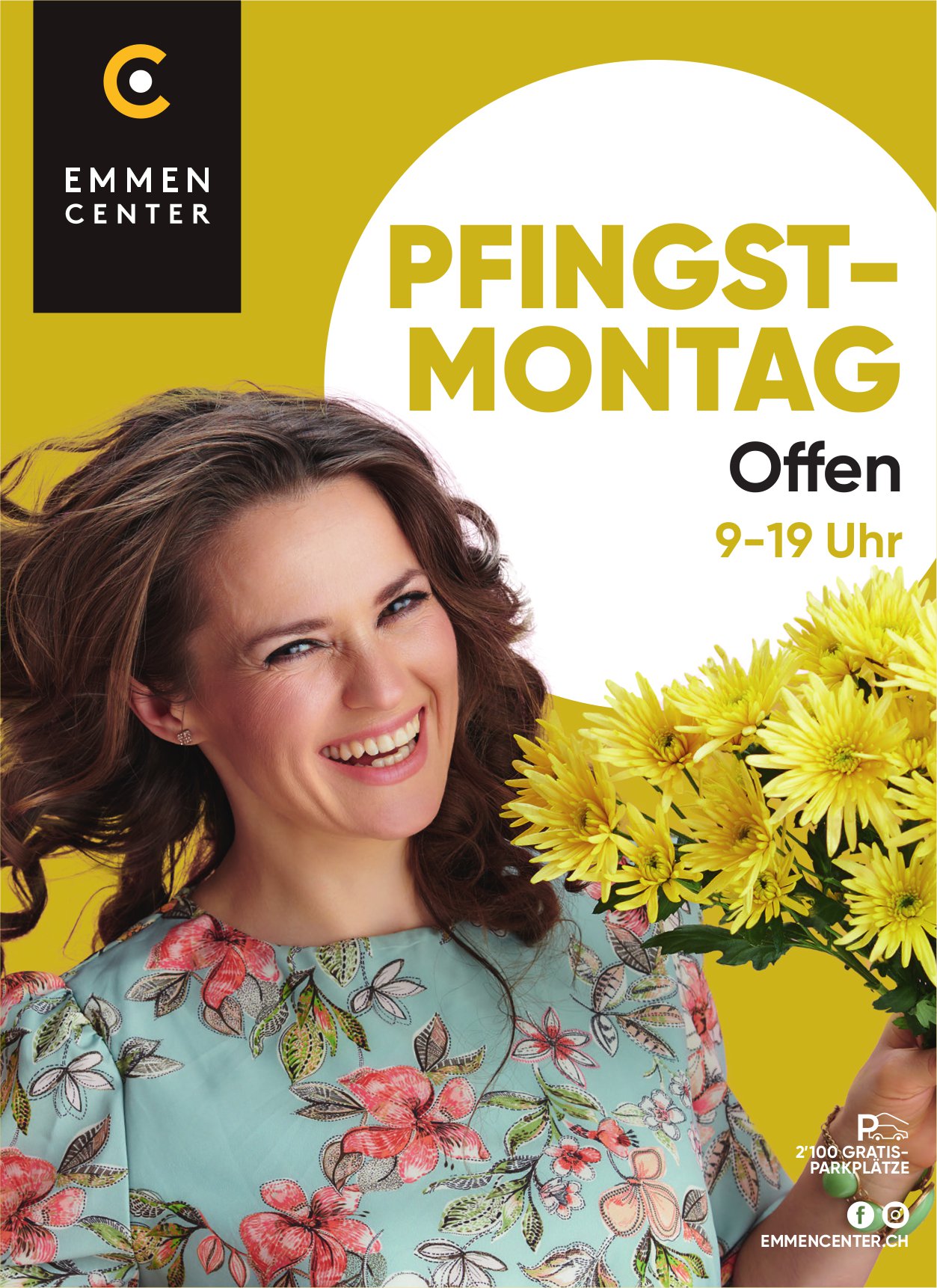 Pfingstmontag offen, 29. Mai, Emmen Center