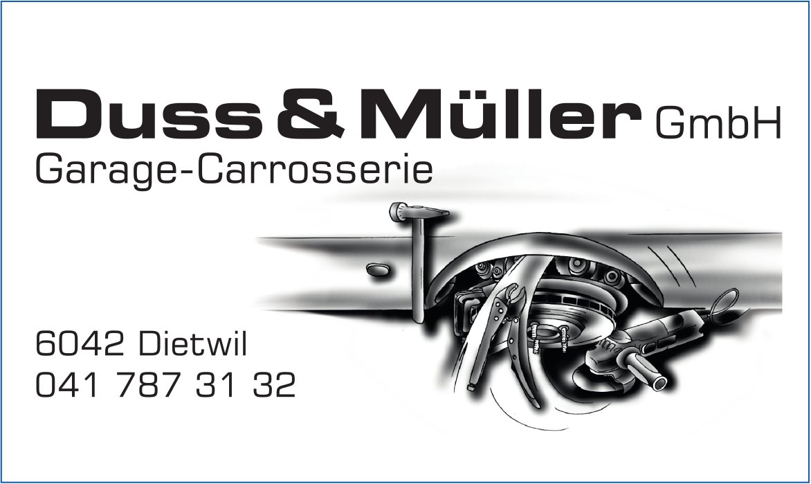 Duss & Müller GmbH, Dietwil - Garage-Carrosserie