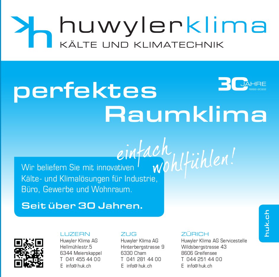 Huwyler Klima AG, Meierskappel - Perfektes Raumklima 3D