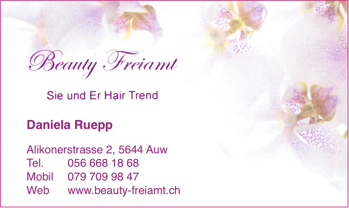 Beauty Freiamt, Auw